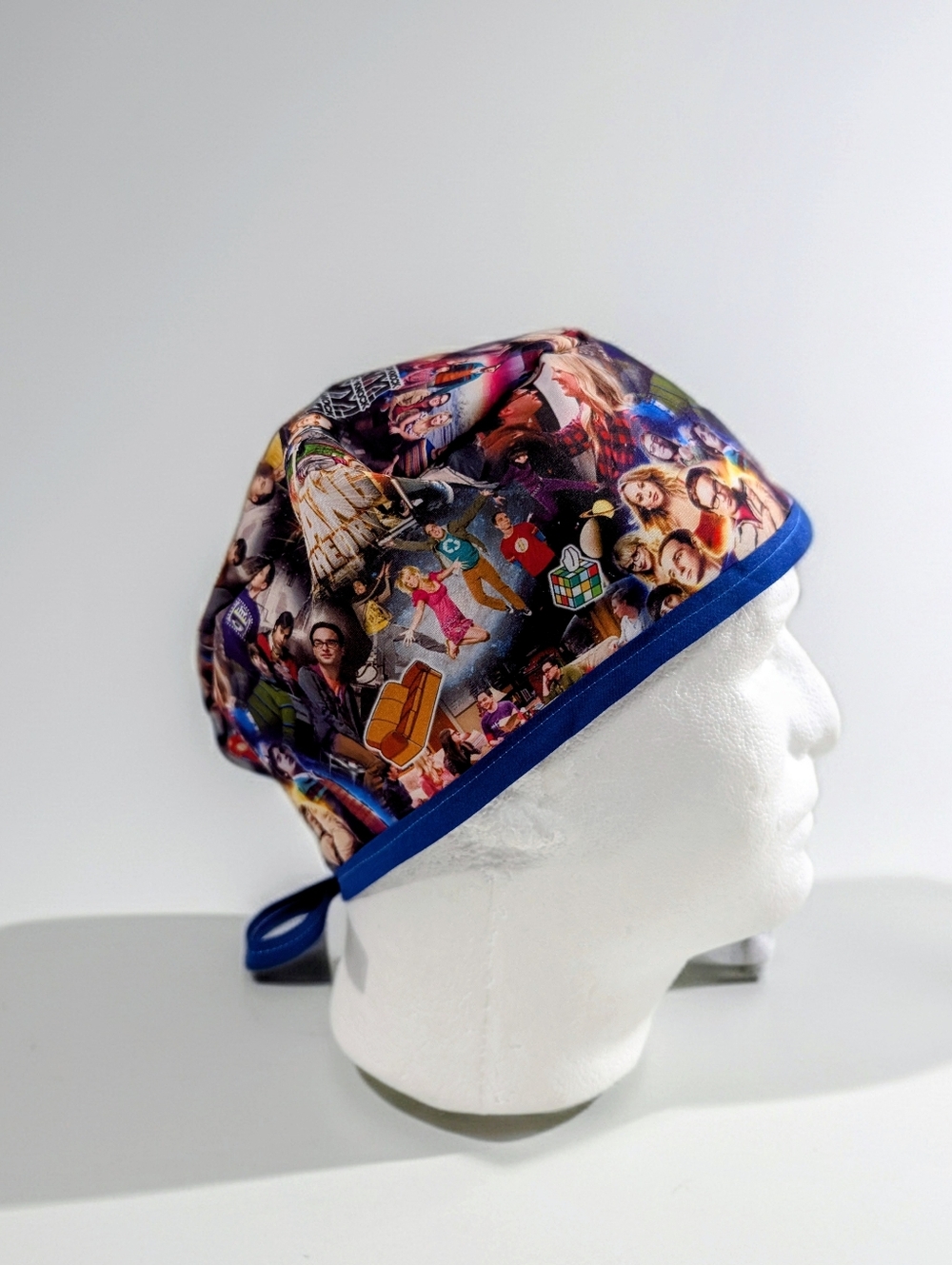 Big Bang Theory, Skull Cap, Scrub Cap, Chemo Hat